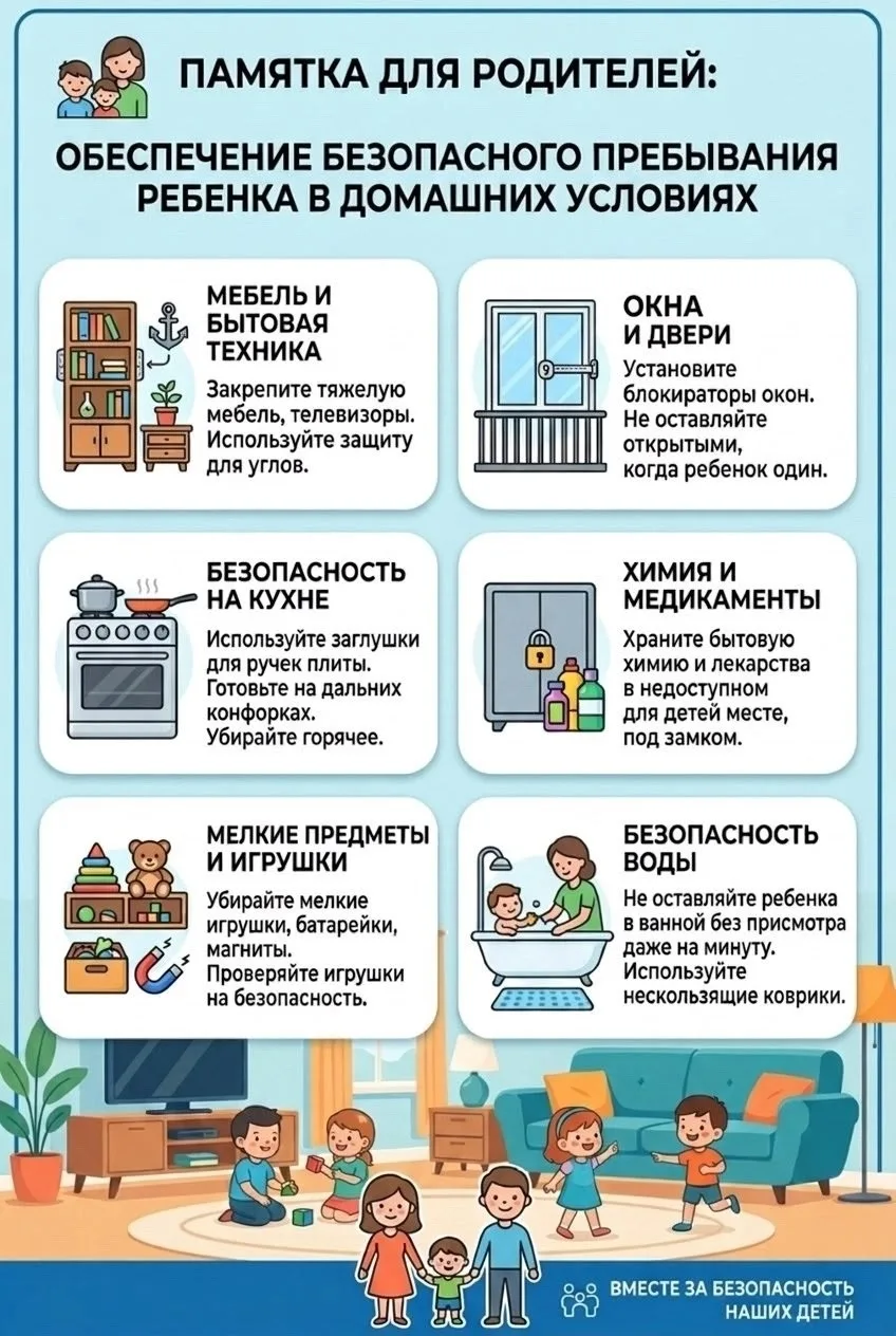 ☝ «Безопасность детей в наших руках!»

👩‍🦰 Мы все мечтаем о том, чтобы детство наших малышей было 