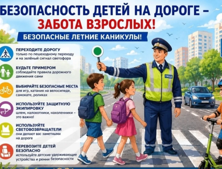 🚦 Будь внимателен на дороге! 🚦