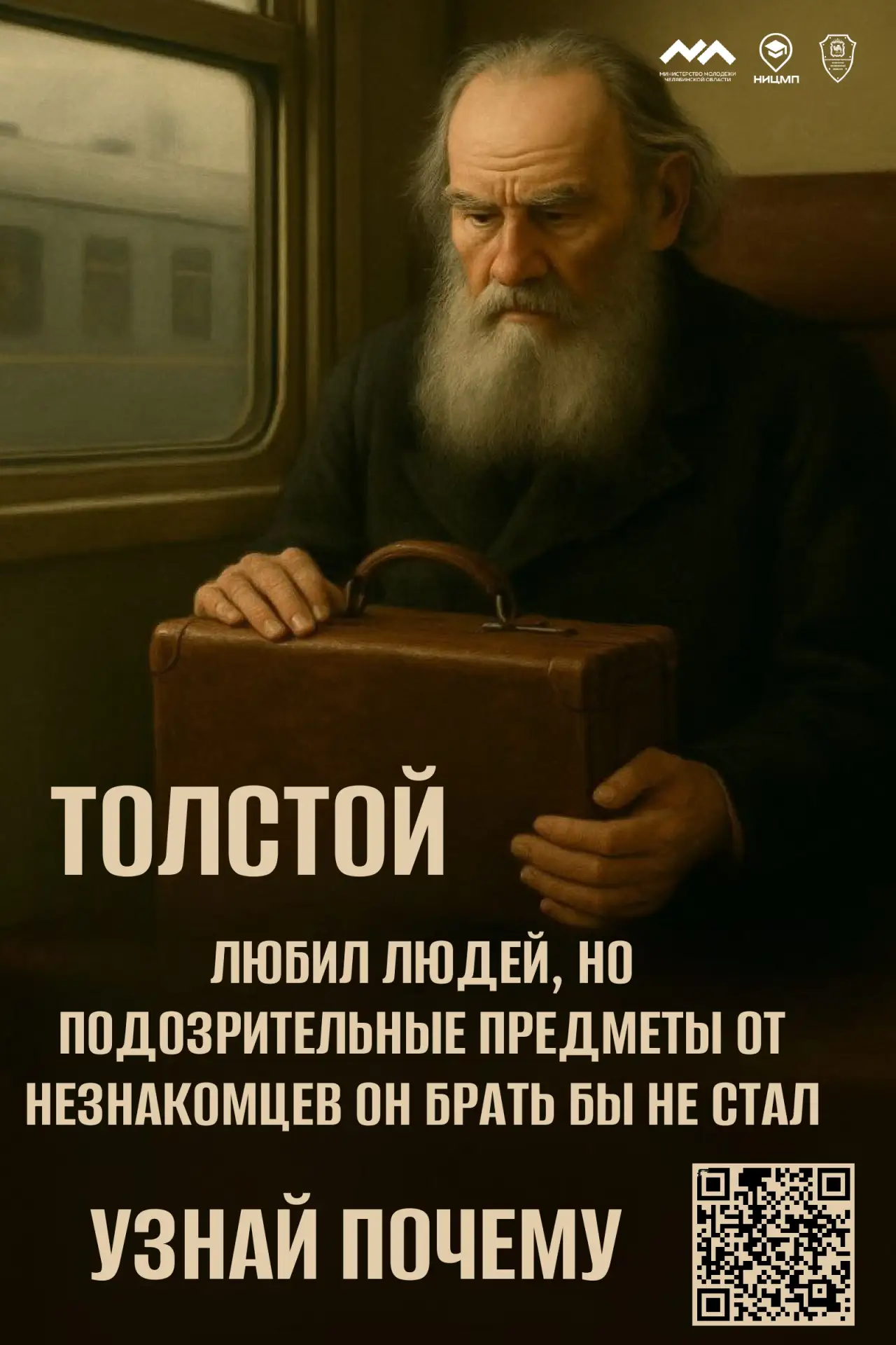 Великие классики на страже безопасности!☝️