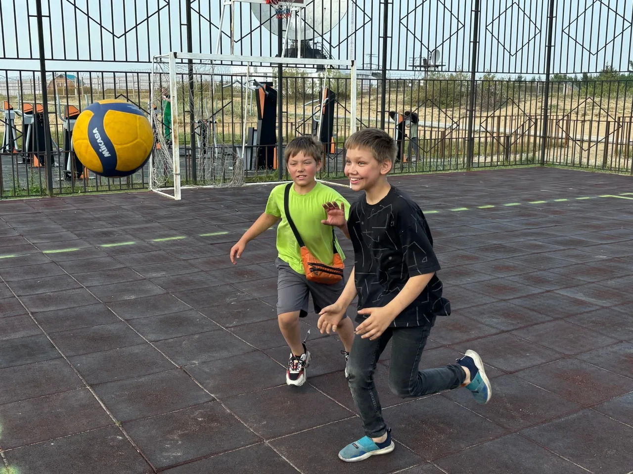 Пионербол в Тельвиске 🏐🎵