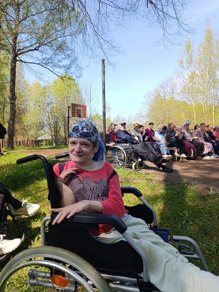 🎼Праздник Победы и песни военных лет  🏡🎤В преддверии Дня Победы в Дрюцком психоневрологическом интер