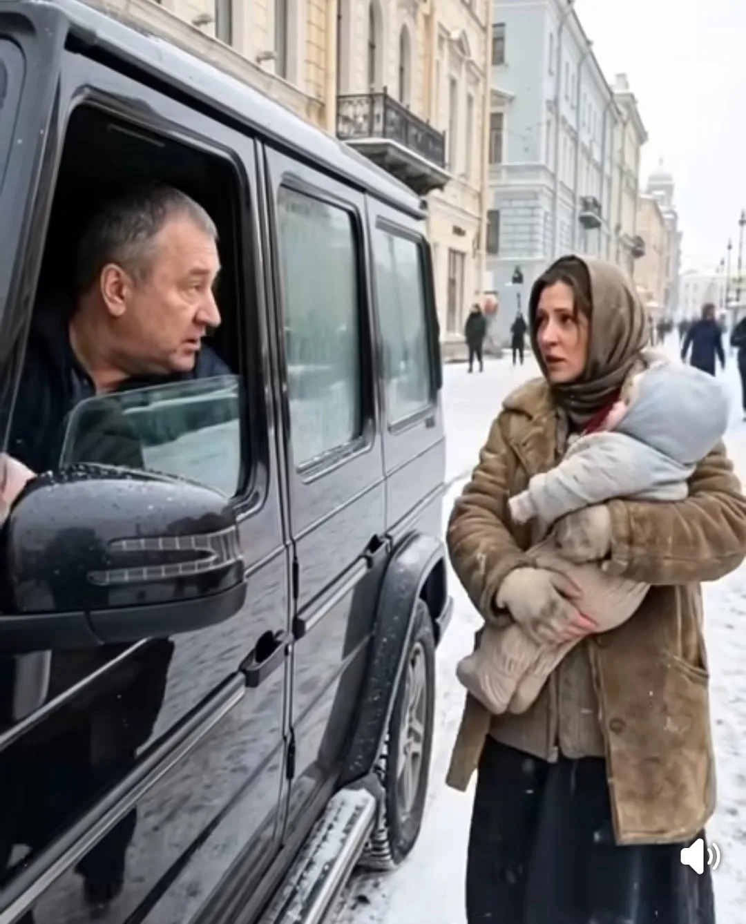 "На дороге я случайно увидел, как моя дочь с внуком в грязной одежде просят милостыню: «Доченька, а 