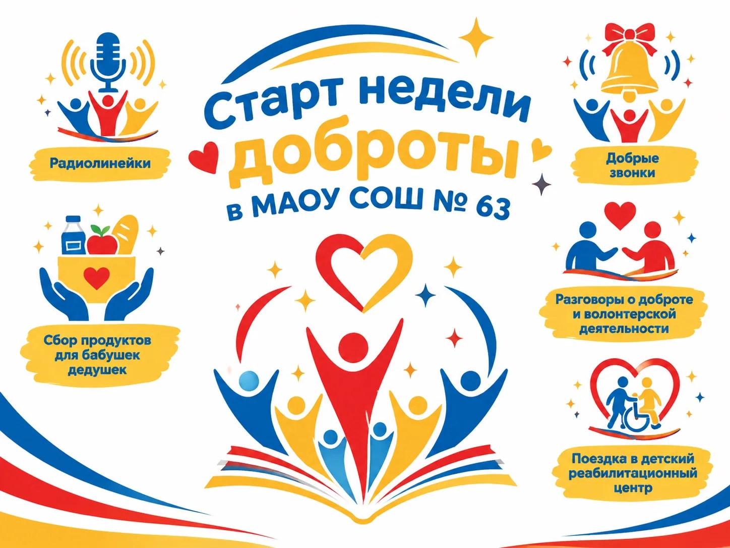 ✨ Старт недели доброты в МАОУ СОШ № 63