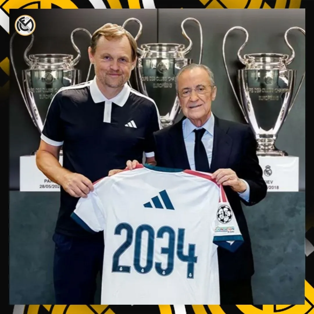 «Реал Мадрид» и Adidas продлили контракт ещё на 8 лет, до 2034 года.
