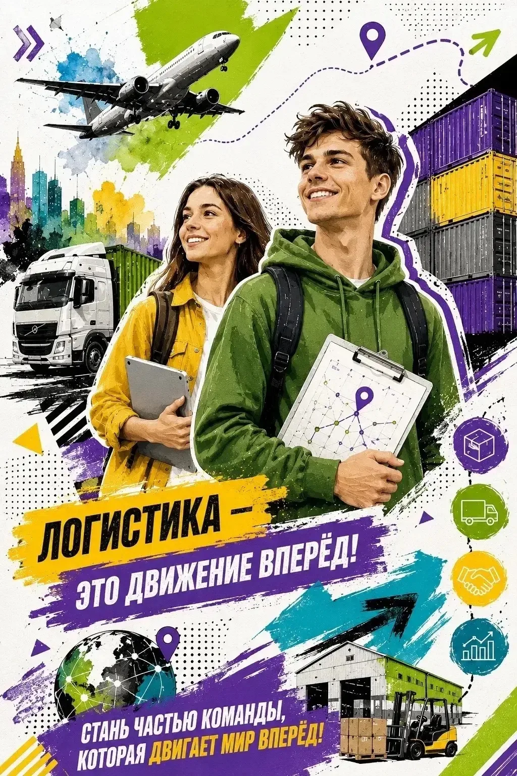 ⭐️Операционная деятельность в логистике - это специальность,  по которой готовят операц...