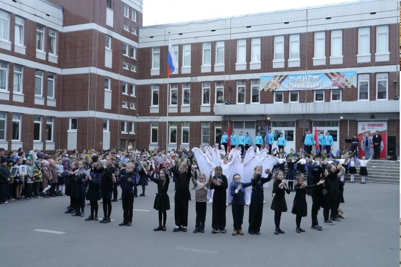 7 мая в гимназии прошла торжественная линейки, посвящённая 81-й годовщине Победы в Великой Отечестве