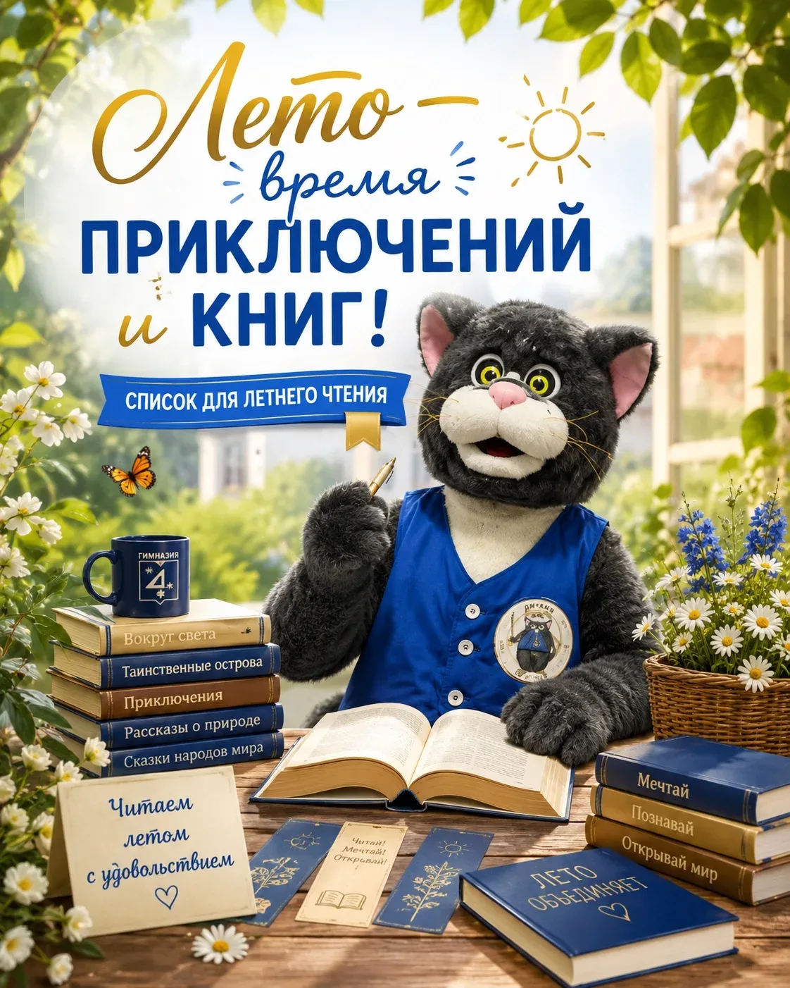 📘 Лето — время приключений и книг: список для летнего чтения! 📘