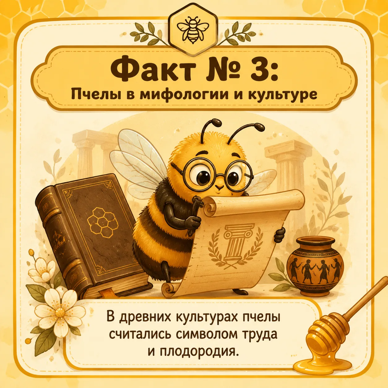 🐝 20 мая - всемирный день пчел!   Знаете ли вы, что без этих крошечных созданий наша планета может и