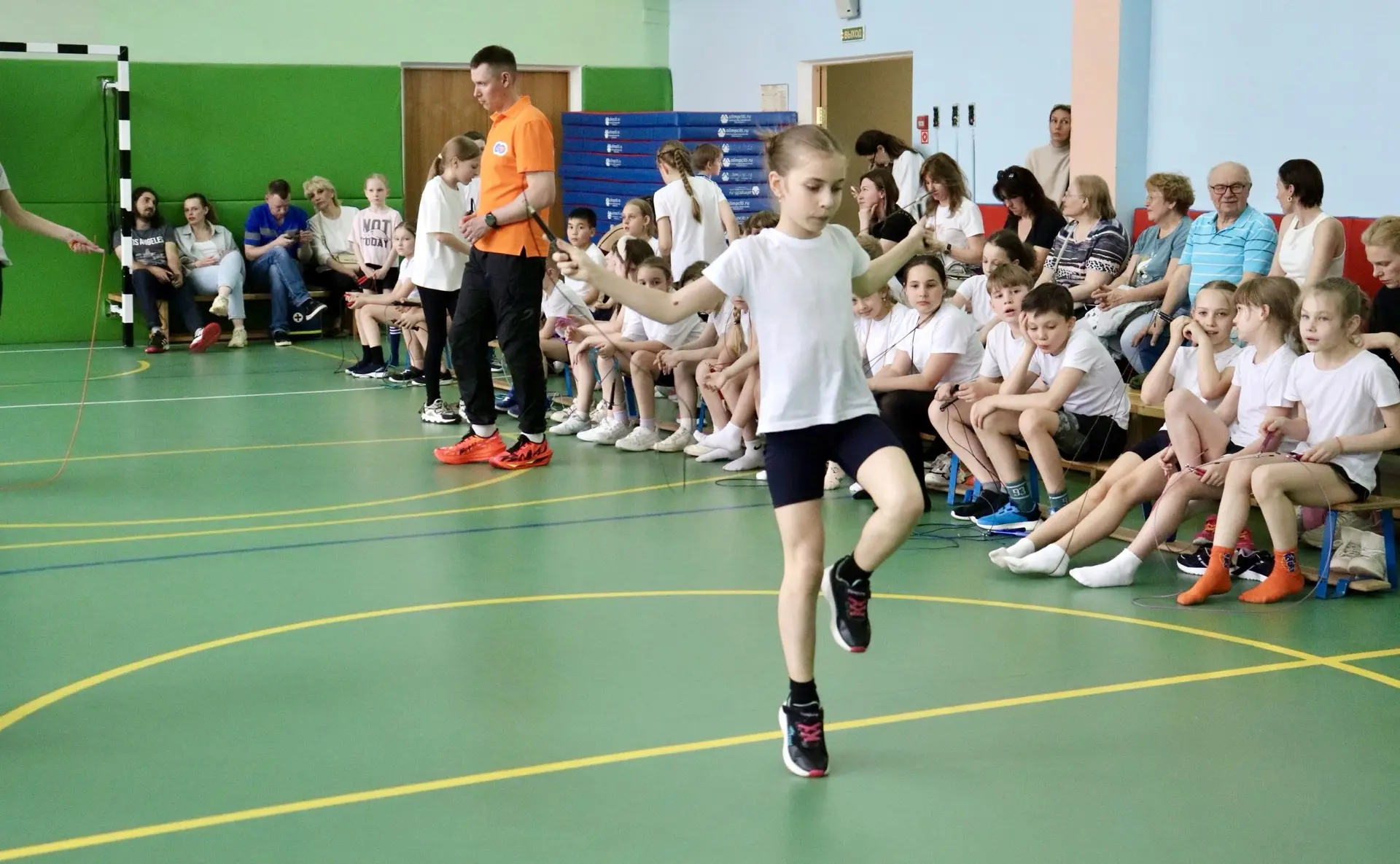 СПОРТИВНАЯ СКАКАЛКА 🗓️14 мая в корпусе начальной «Глории» на #Алтуфьевскоешоссе94 прошёл Финал лично
