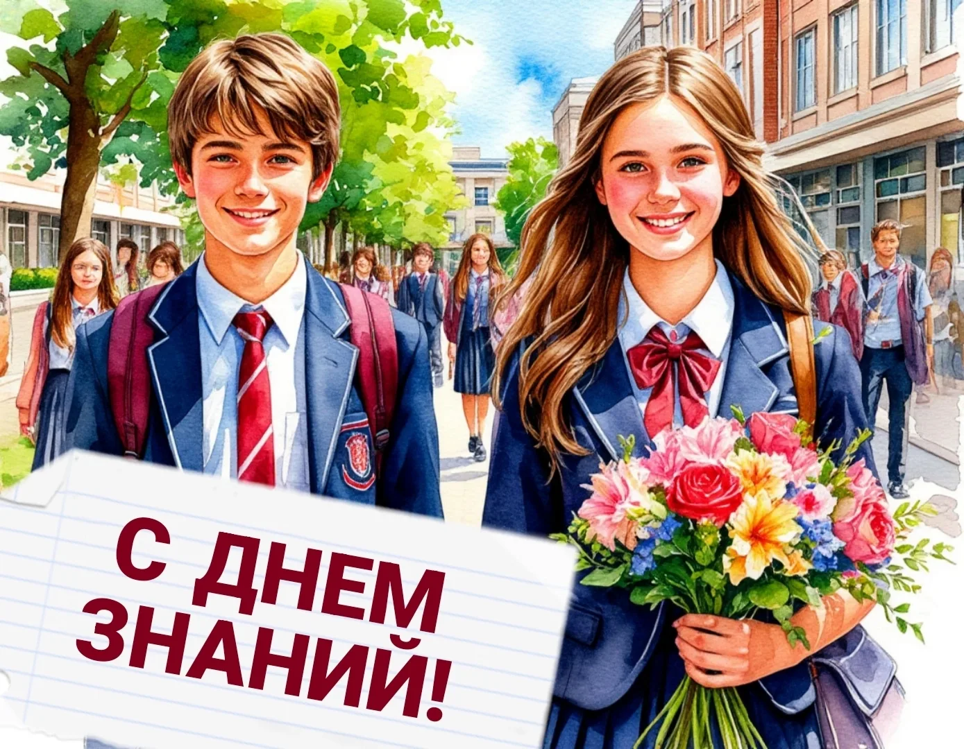🎉 С Днем знаний, дорогие друзья! 🎉