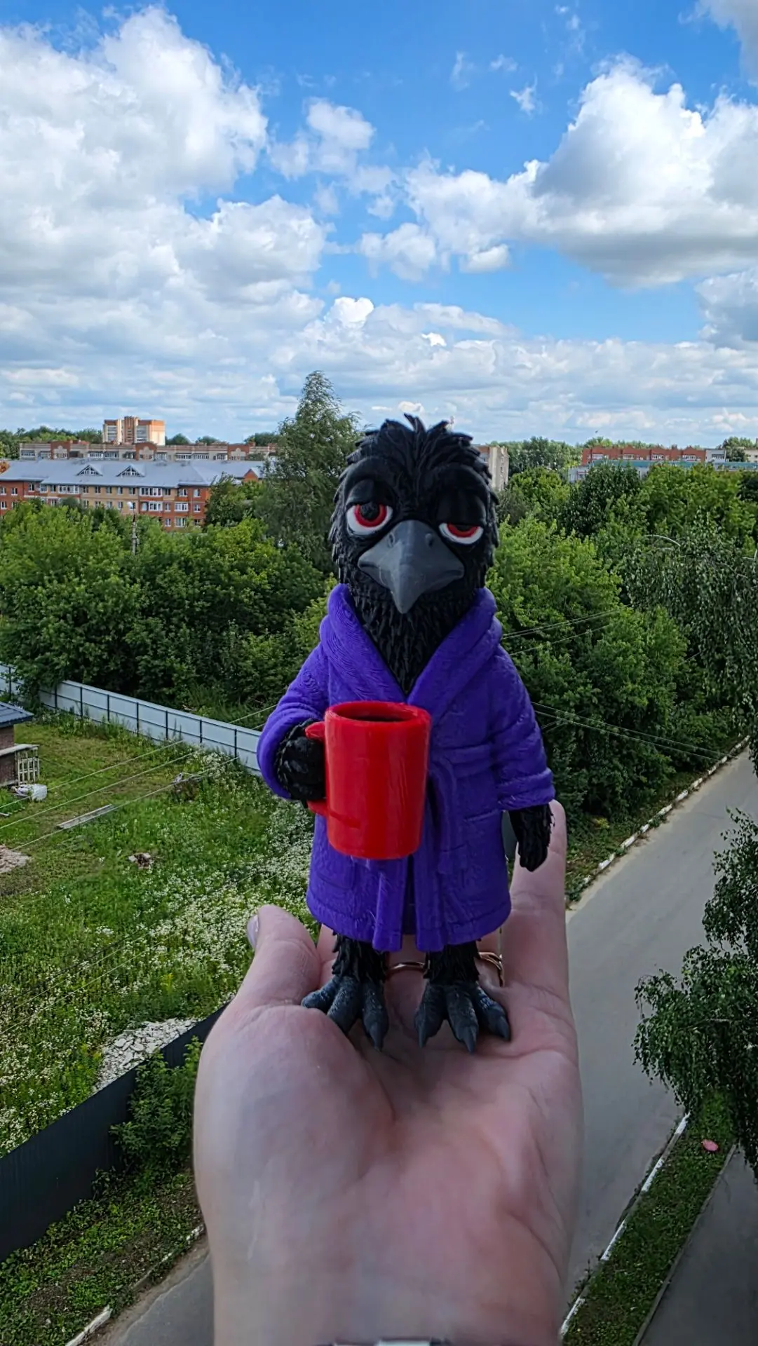 У многих утро тяжёлое