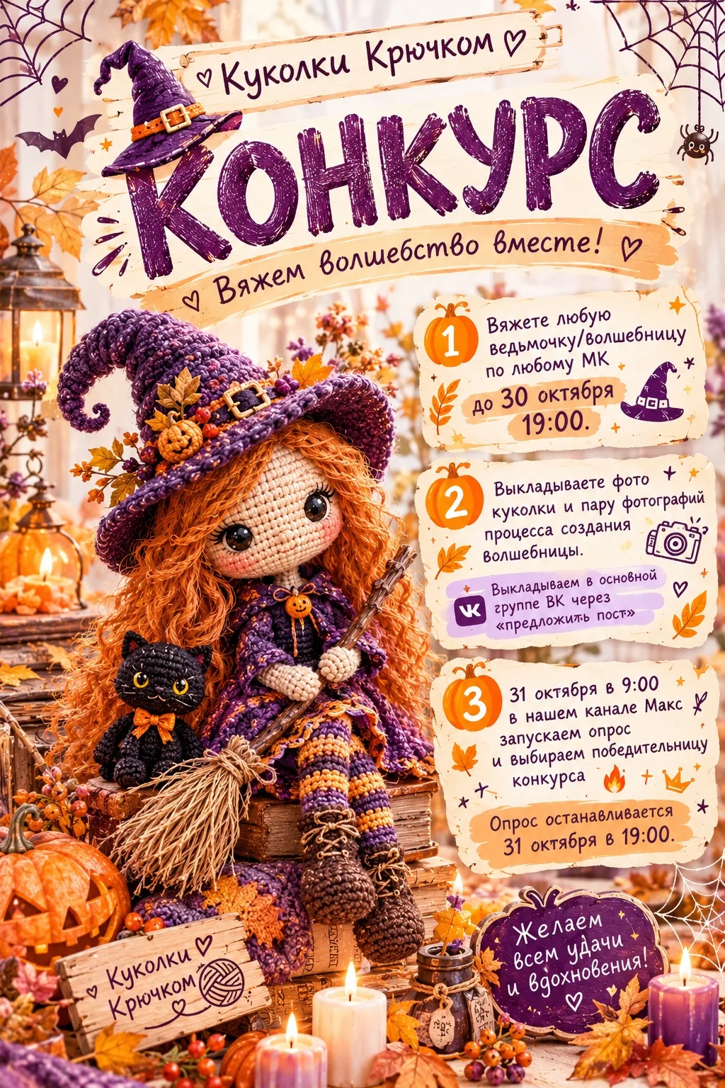 Дорогие рукодельницы 🍁🔥