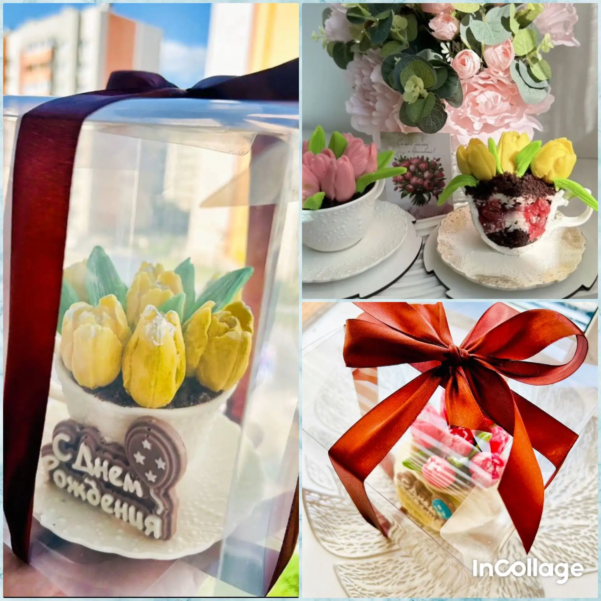 Открыта бронь на тортики в чашечке из бельгийского шоколада 😍