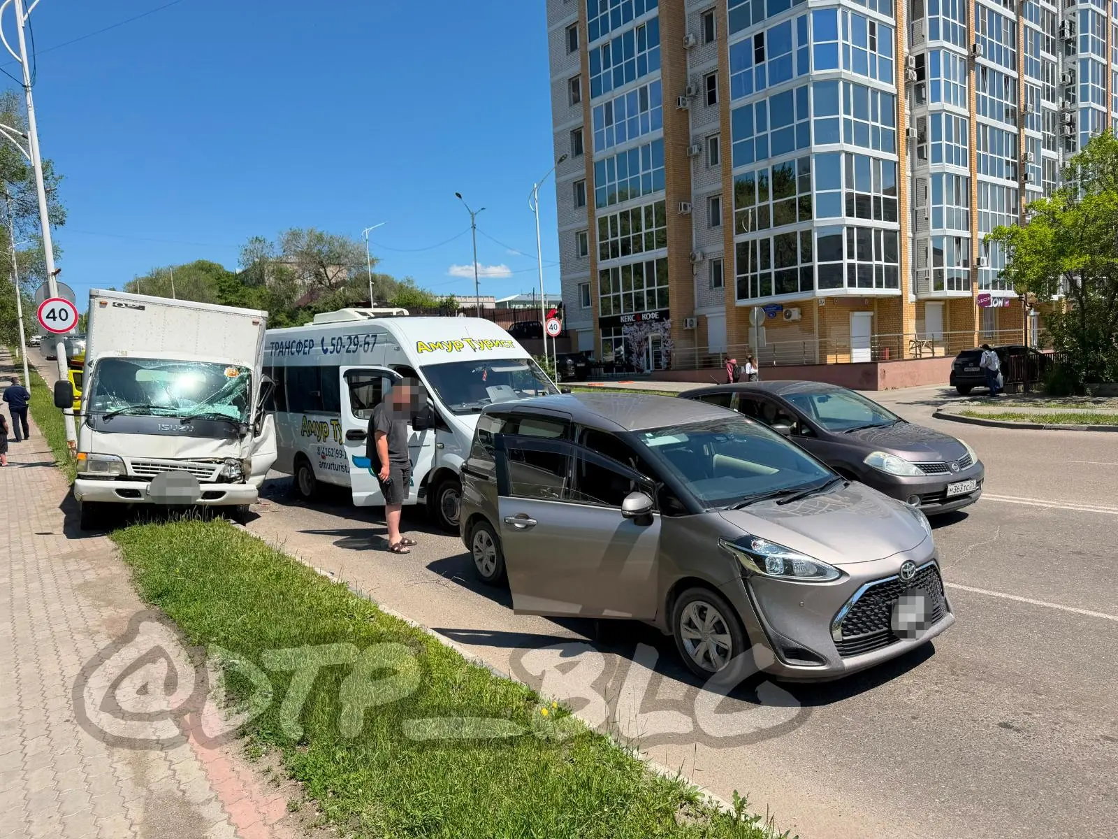 Чайковского Горького дтп, дистанция