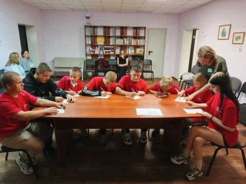 ✅Профилактика и командная работа: как прошел второй день смены «Сила России» в Знаменск...