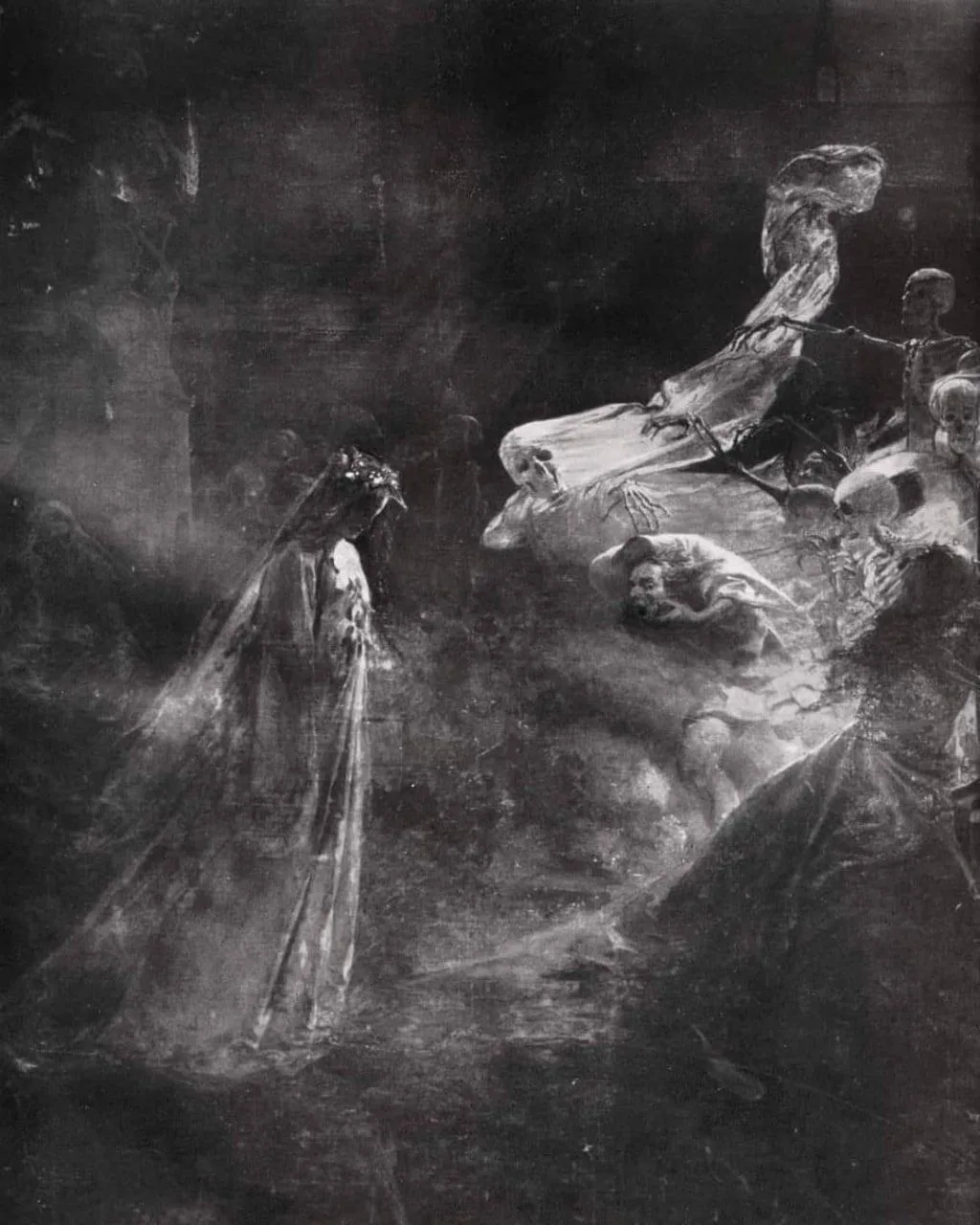 «Час призраков», около 1880
— Михаил Александрович Зичи (1827–1906)

Венгр по рождению, он стал глав