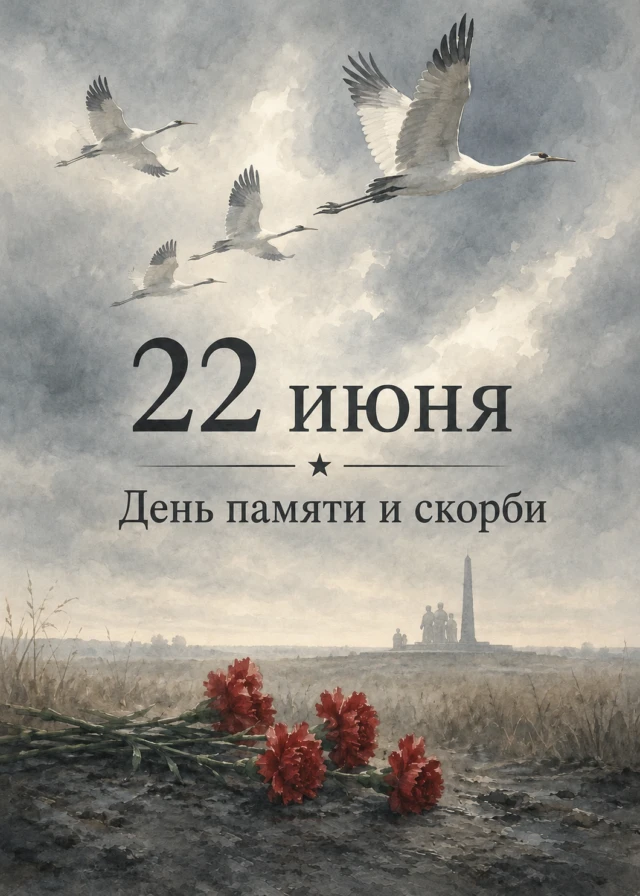 22 июня в России отмечается День памяти и скорби

22 июня в России отмечается День памяти и скорби. 