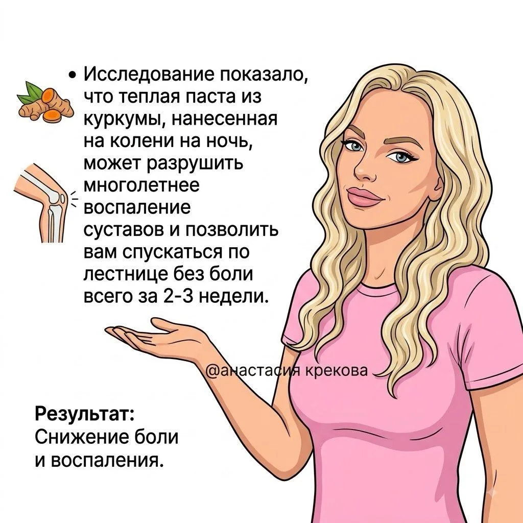 🔥 СУСТАВЫ БОЛЯТ? Попробуй куркумовую пасту на ночь — и забудь о скованности!