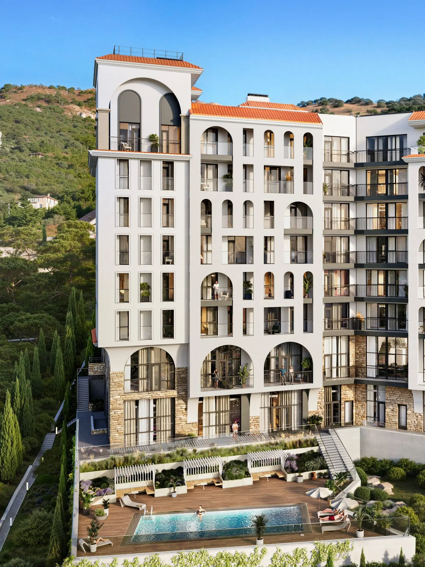 🍁Квартира-антресоль с видом на море, 39,4 м²