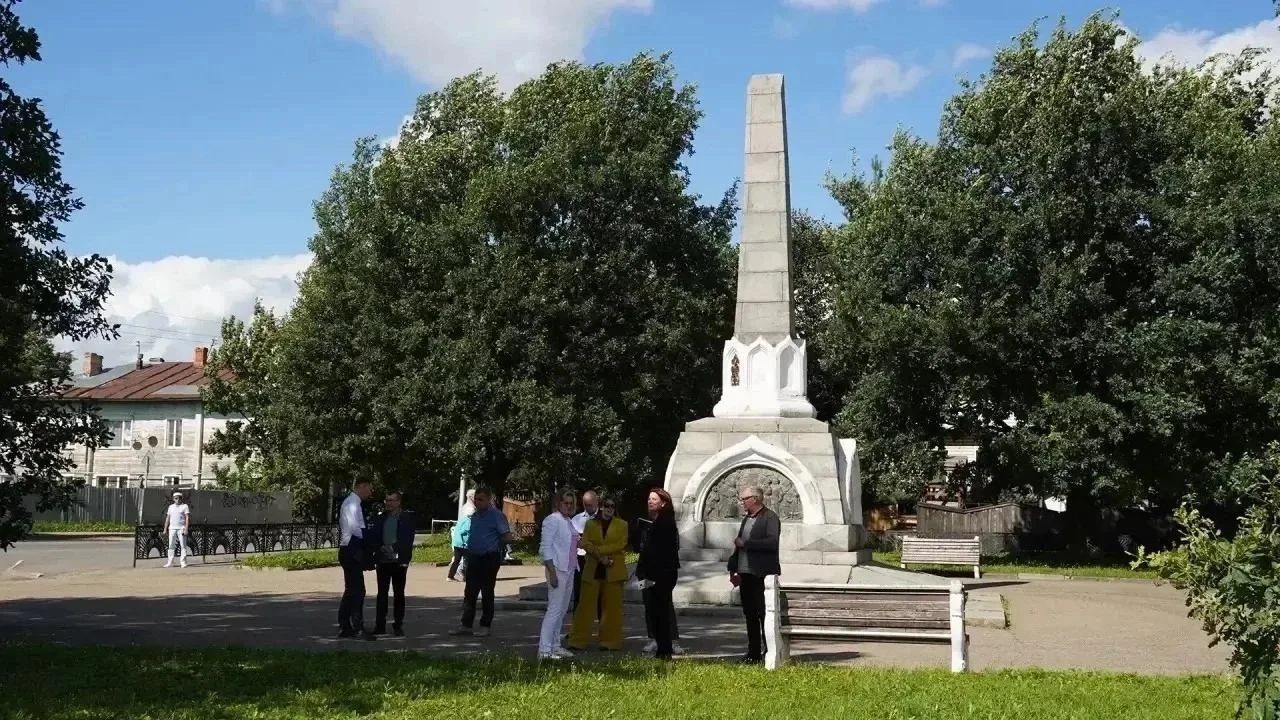 В Вологде благоустройство территории у памятника 800-летия будет выполнено за счёт инве...