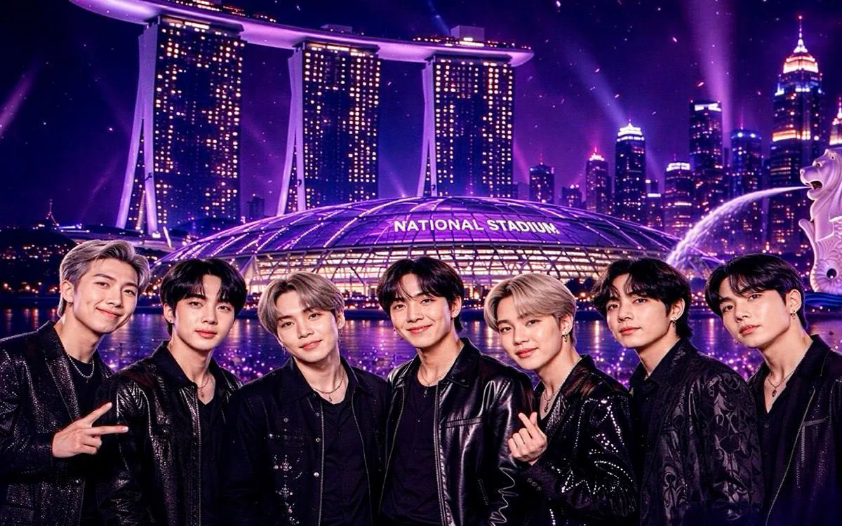 🥰🤩🫶BTS в Сингапуре: тур с проживанием и билетами на концерт