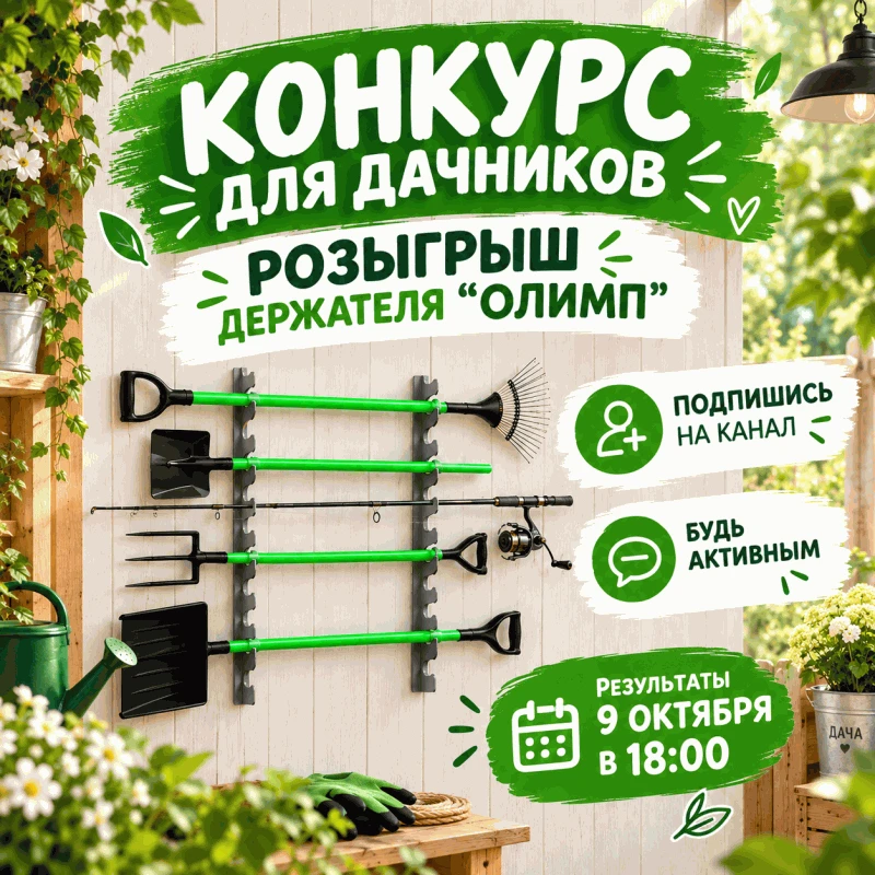 Дачники, у меня для вас отличная новость! 💚