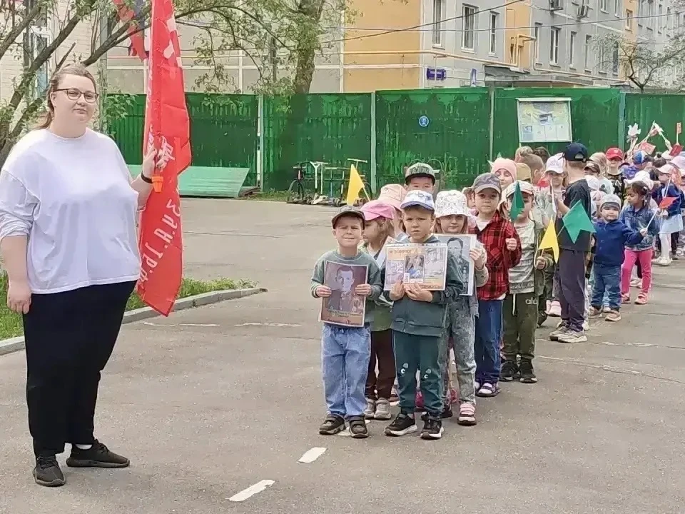ПРАЗДНИК ПОБЕДЫ  в дошкольных группах   🌟 Малыши и воспитатели нашего Образовательного квартала от в