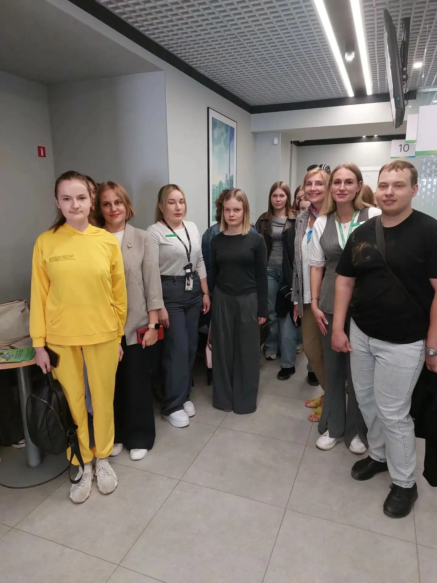 🗓️ 8 сентября состоялся профтур в отделение "Сбербанка"
