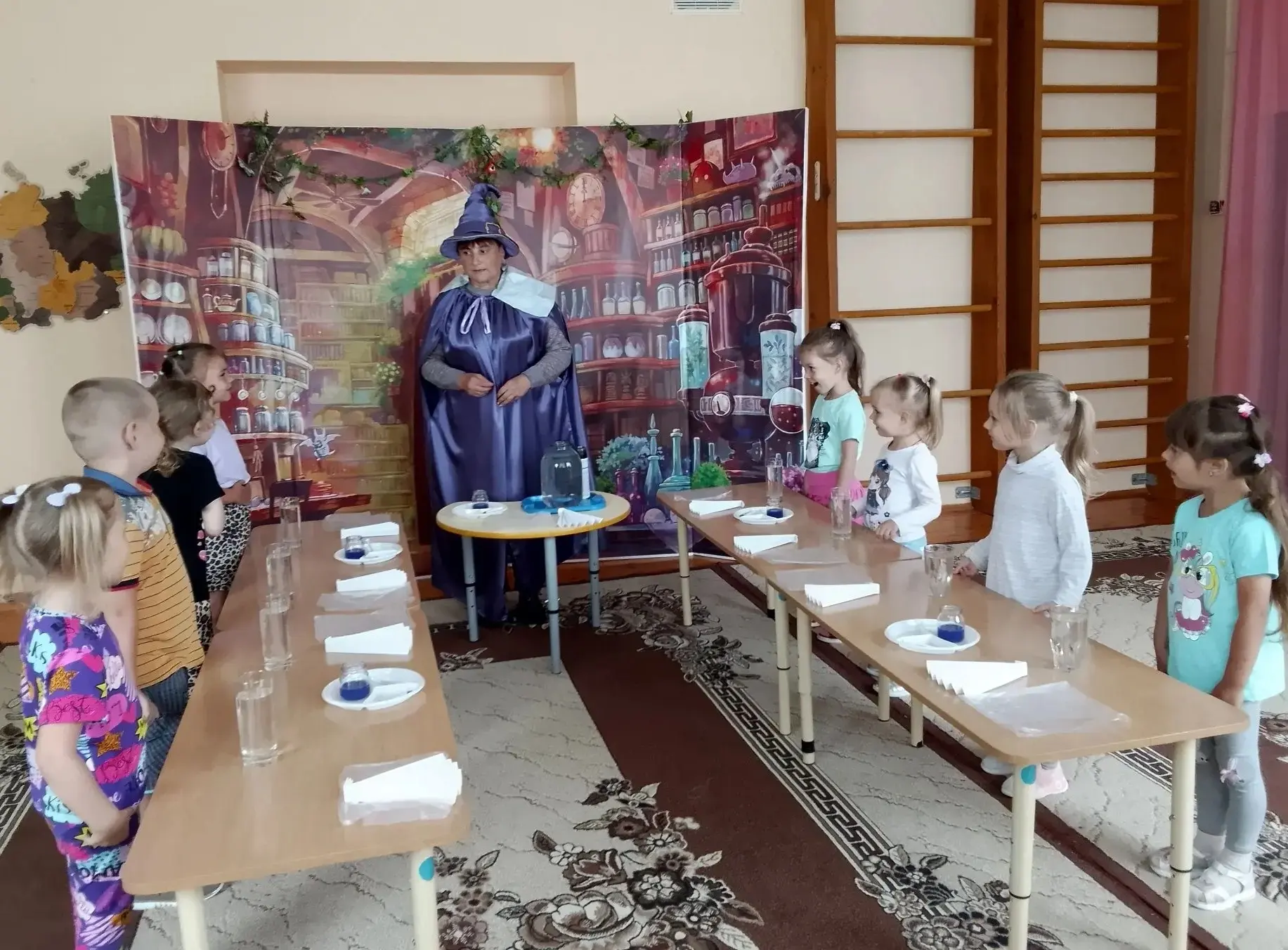 В старшей группе детского сада «Солнышко» стартовала Неделя экспериментирования: юные исследователи 