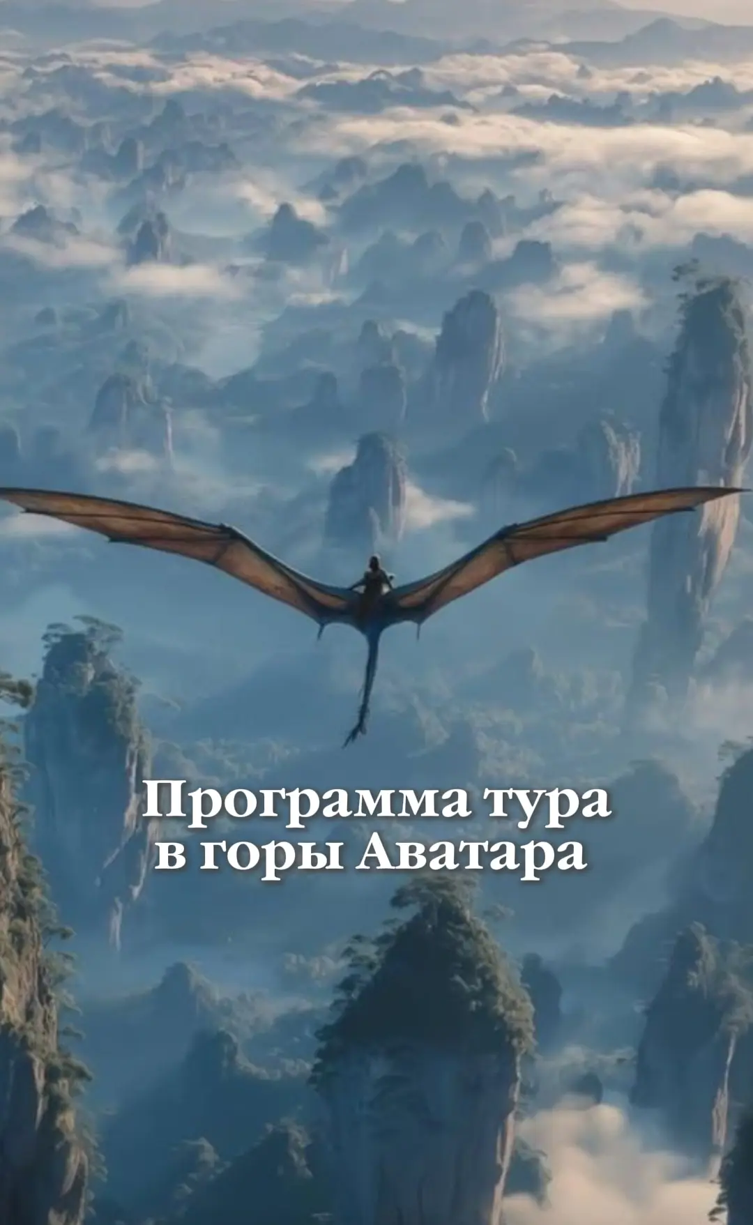 Программа тура в горы Аватара: