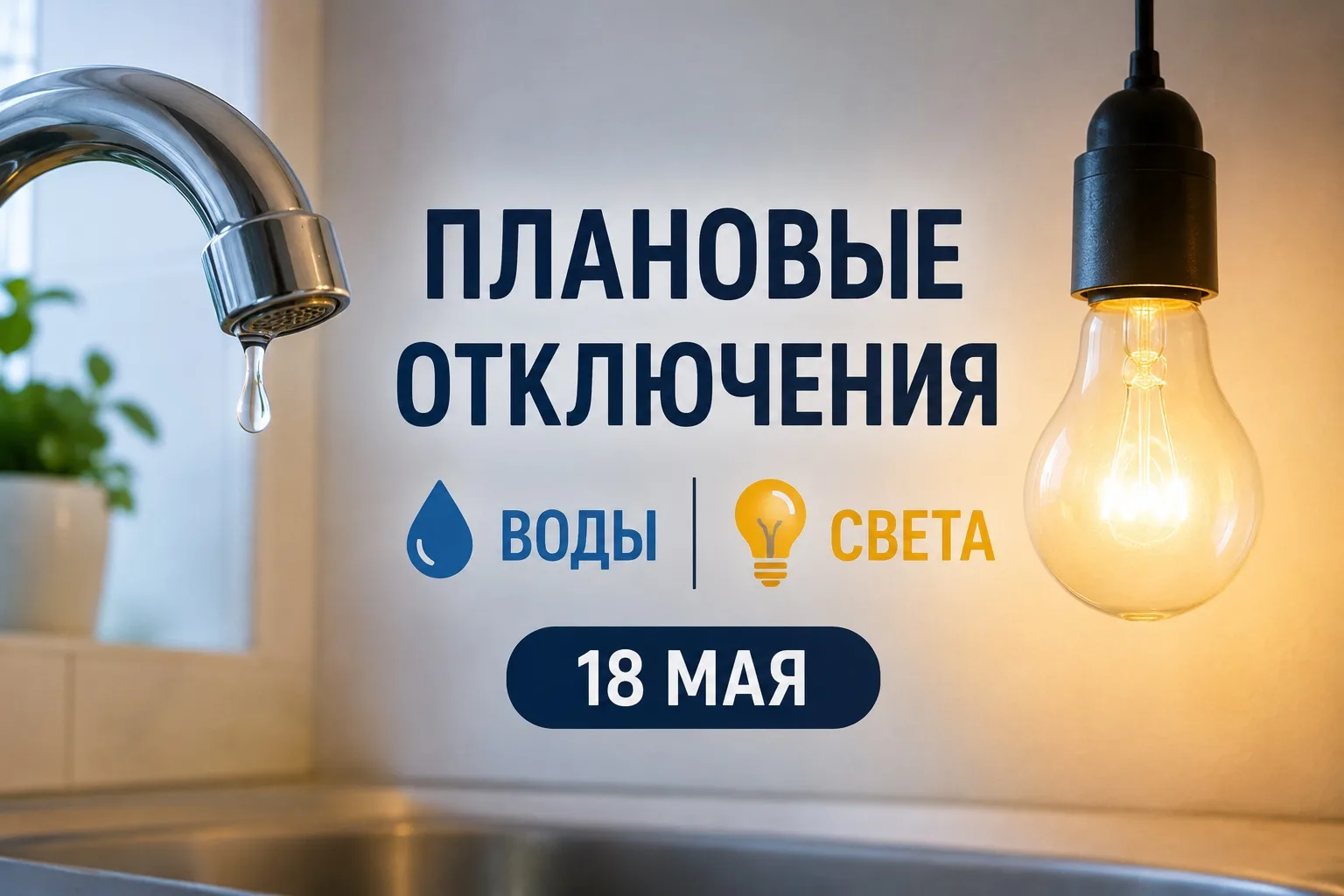 ⚡️ Липецк, готовим тазики и пауэрбанки: 18 мая снова плановые отключения  Завтра часть города и Косы