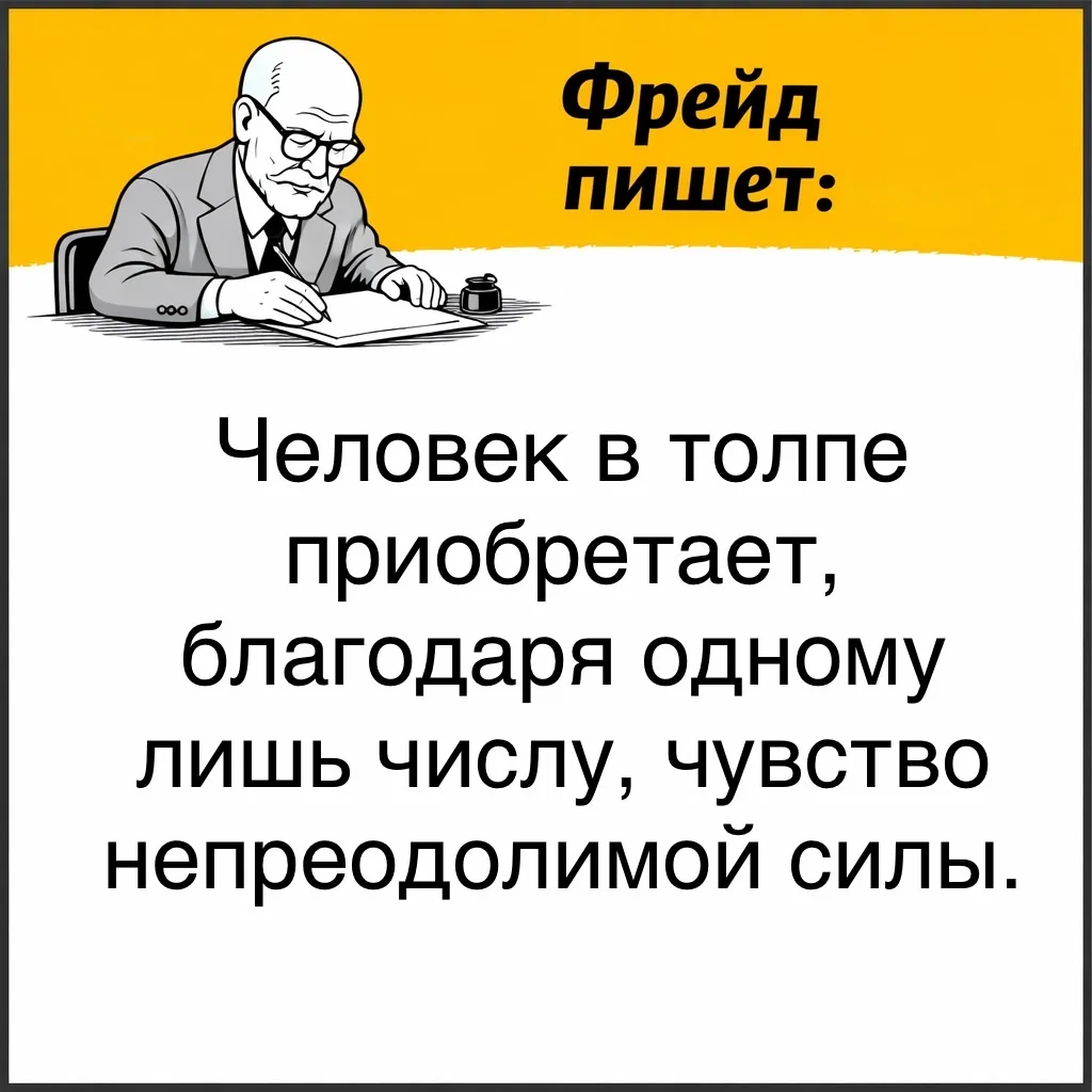 Когда человек один, он ограничен своими страхами, нормами и ответственностью. Но в группе появляется