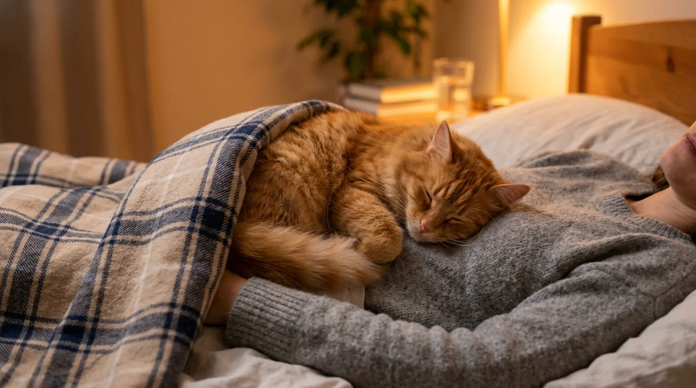 Ты моя кровать теперь 😴

Раз лёг — вставать нельзя, правила есть правила 😺 Жми 👍 если ваш тоже сп