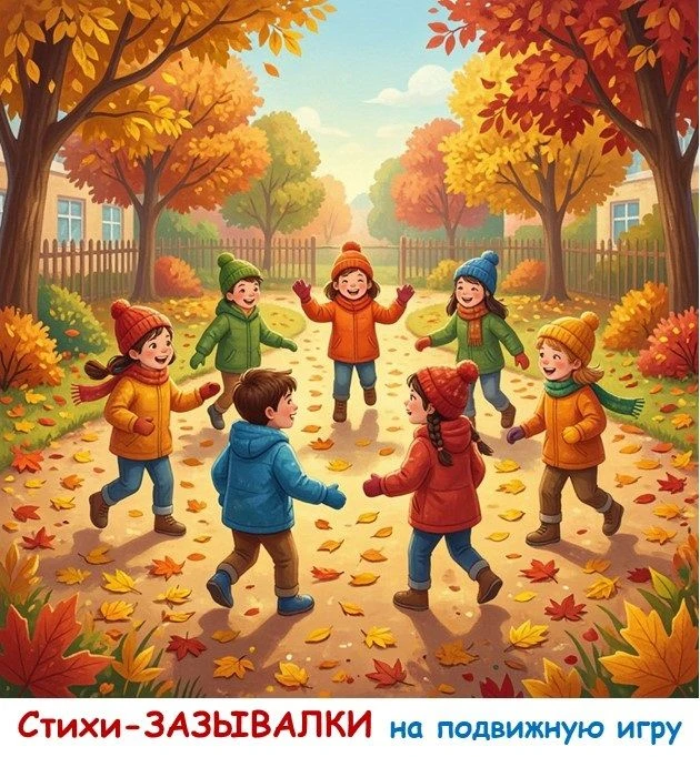 🌺Стихи-ЗАЗЫВАЛКИ на подвижную игру