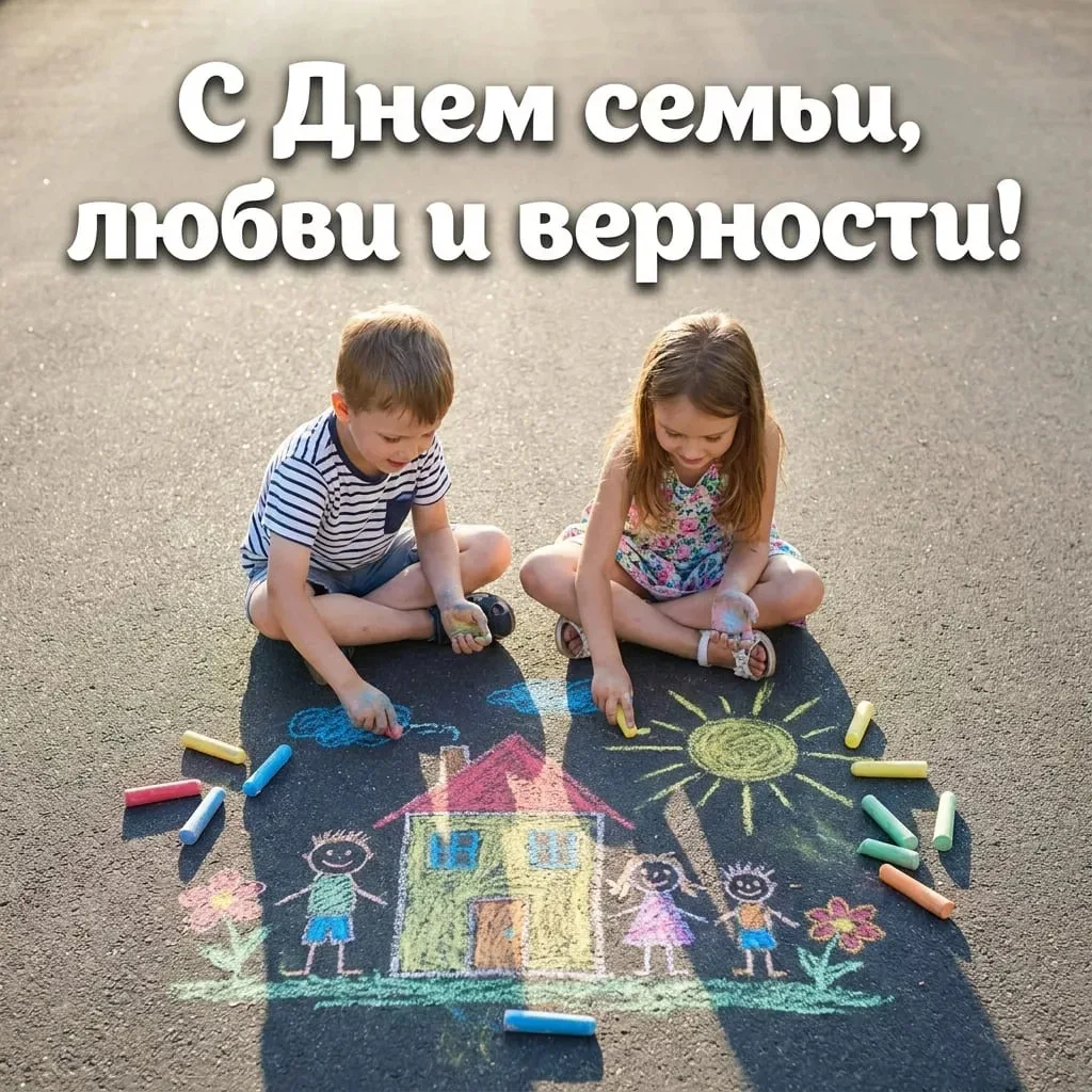 📢8 июля - День семьи, любви и верности! 💗
🪄Главный символ Дня семьи, любви и верности — ромашка🌼