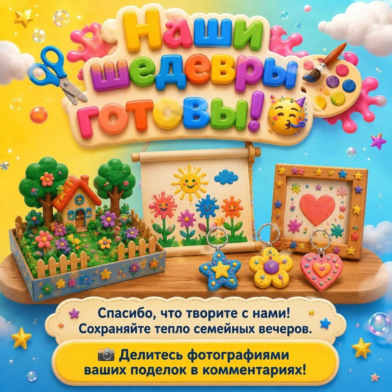 🕊️ Самые тёплые вещи не покупают — их создают руками и сердцем.