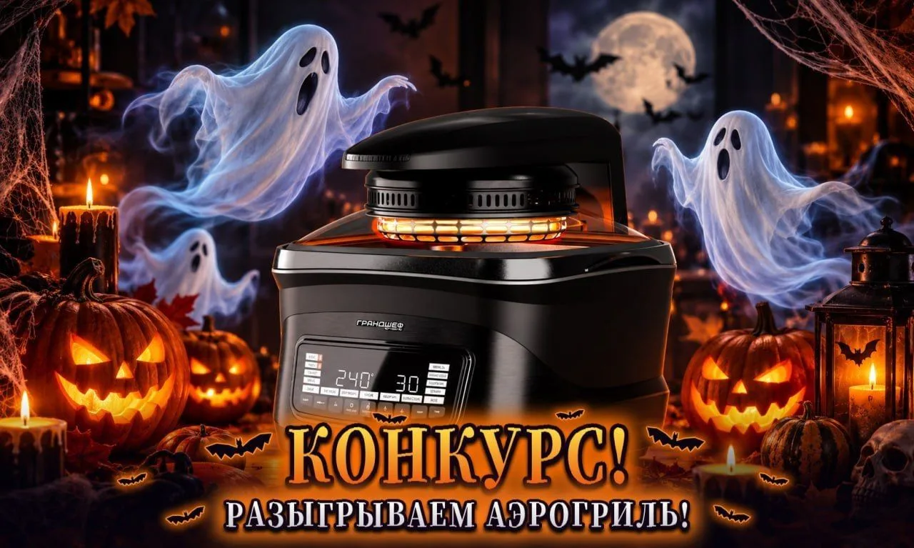 Конкурс к Хэллоуину — разыгрываем аэрогриль!
