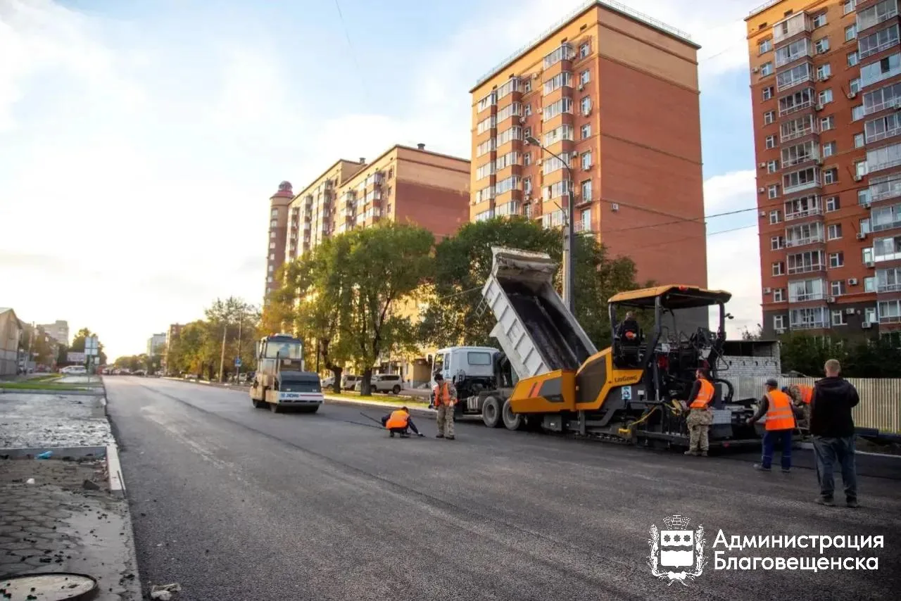 В Благовещенске 30 сентября откроют перекресток Октябрьская - Богдана Хмельницкого