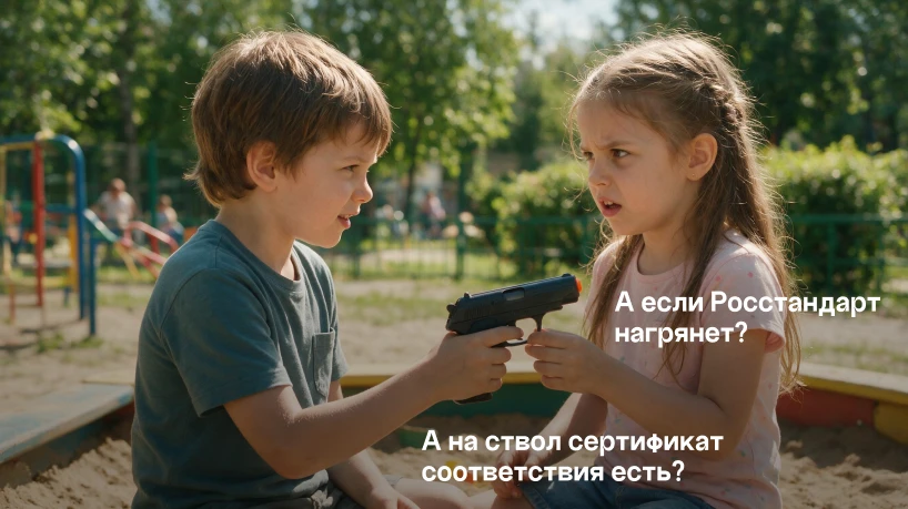 Росстандарт утвердил новый ГОСТ на игрушечное оружие. Он вступит в силу с 2027 года.

В перечне това