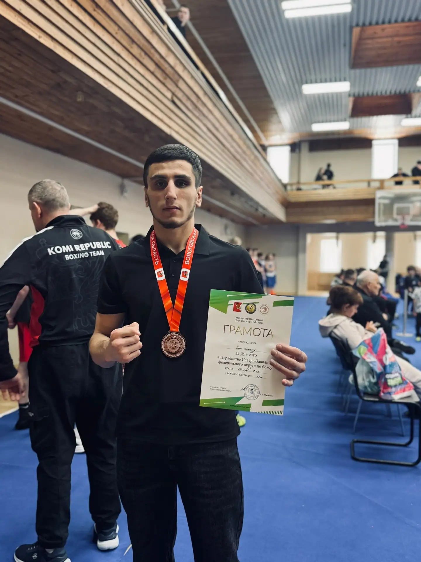 🥉 Студент Вологодской ГМХА – бронзовый призер Чемпионата СЗФО по боксу среди юниоров  Второкурсник и