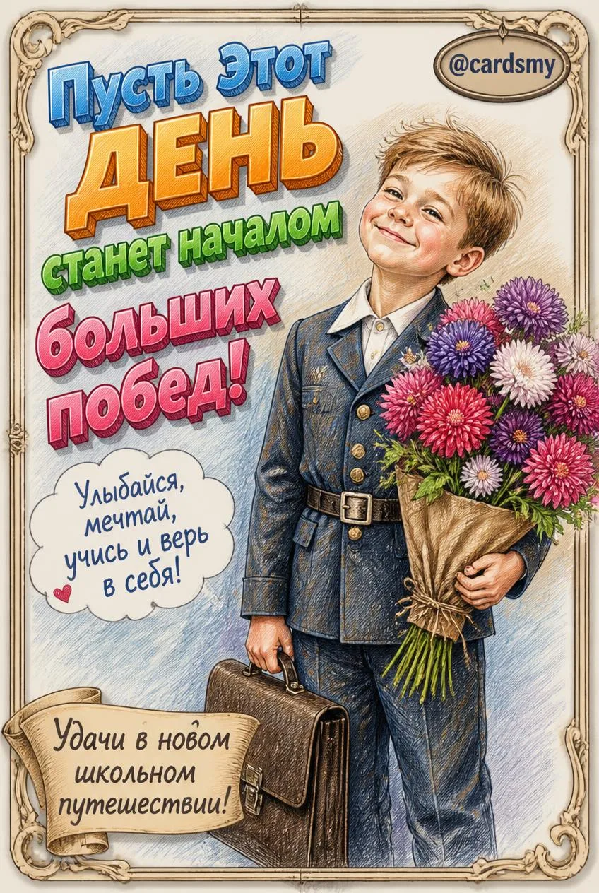 Скоро в школу!