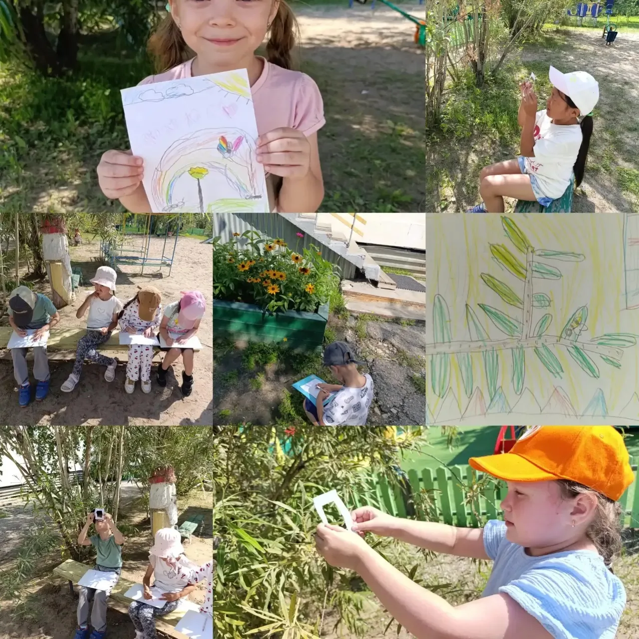 🎨 День пленэра в детском саду!
Сегодня наши маленькие художники узнали новое слово — пленэр! Ребята