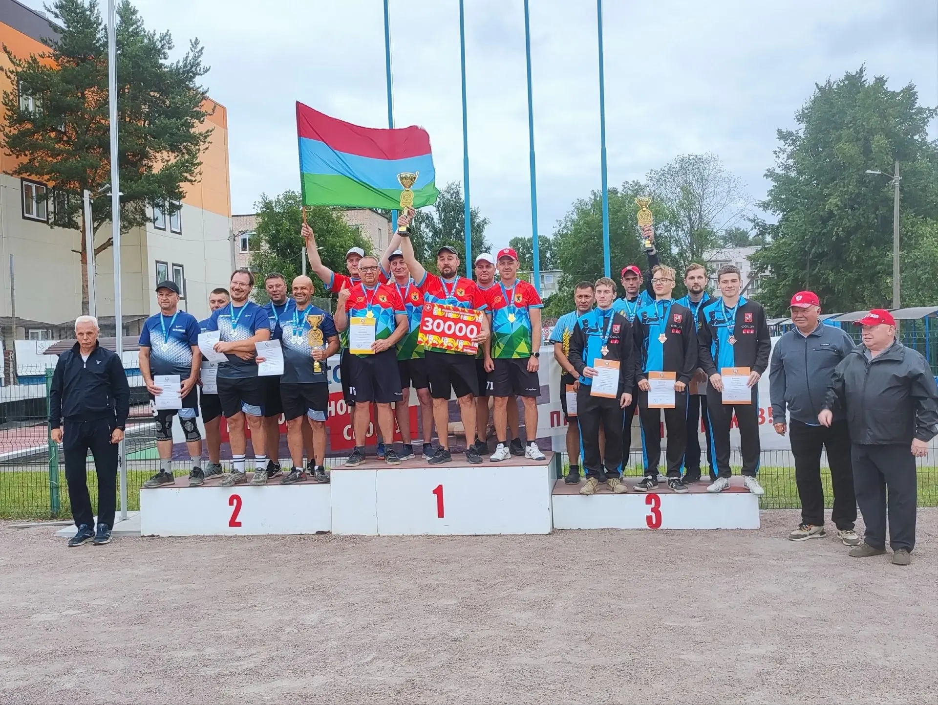 🥇 Сборная Карелии — чемпион России по финским городкам кюккя!