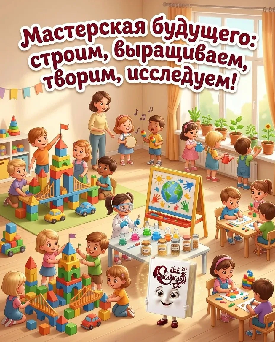 🎉 «Мастерская будущего»: начинаем цикл особенных занятий! 🎉