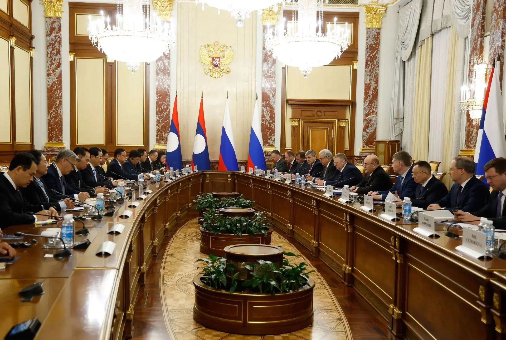 🇷🇺🇱🇦  Министр строительства и ЖКХ РФ Ирек Файзуллин принял участие в российско-лаос...
