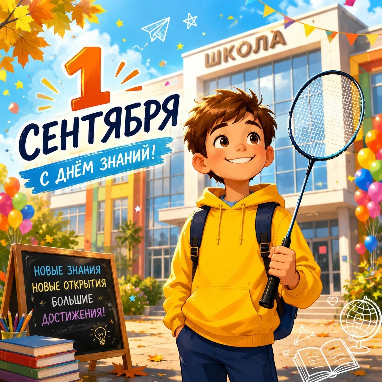 🎉 С Днём Знаний!