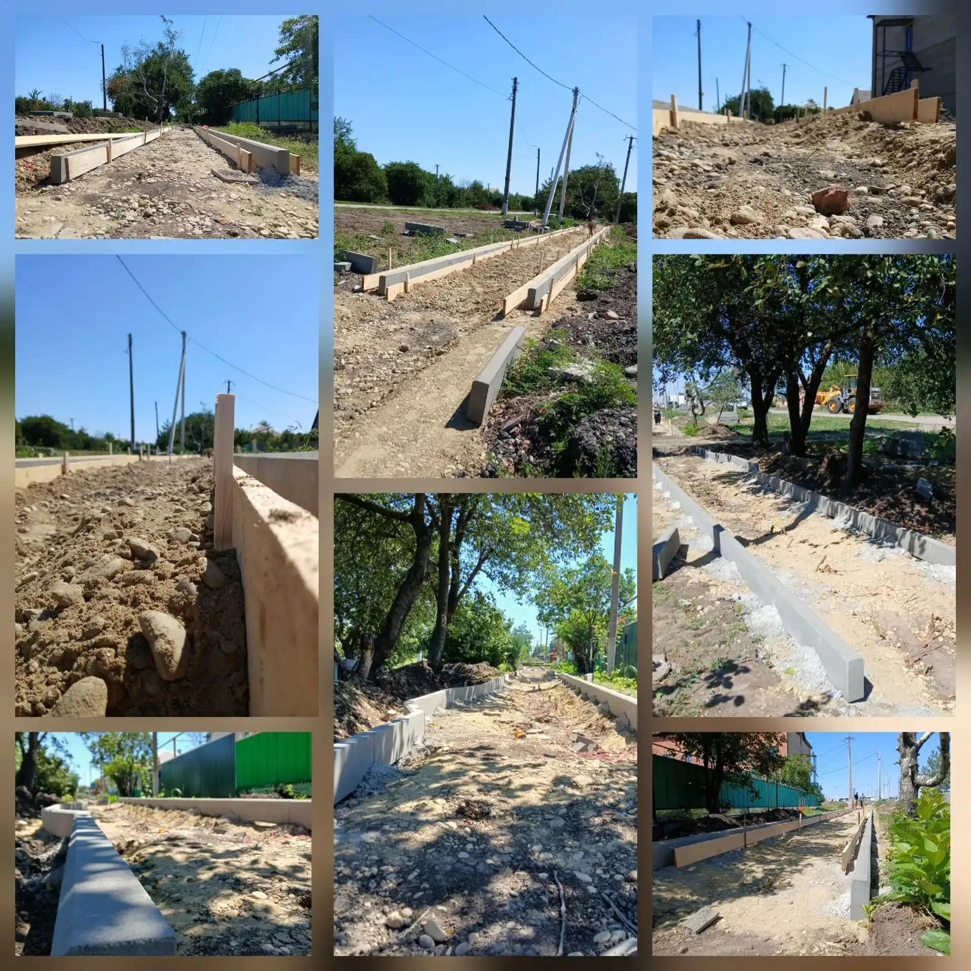 Тротуар в селе Раздольное: шаг к новому качеству жизни! 🚶‍♂️✨