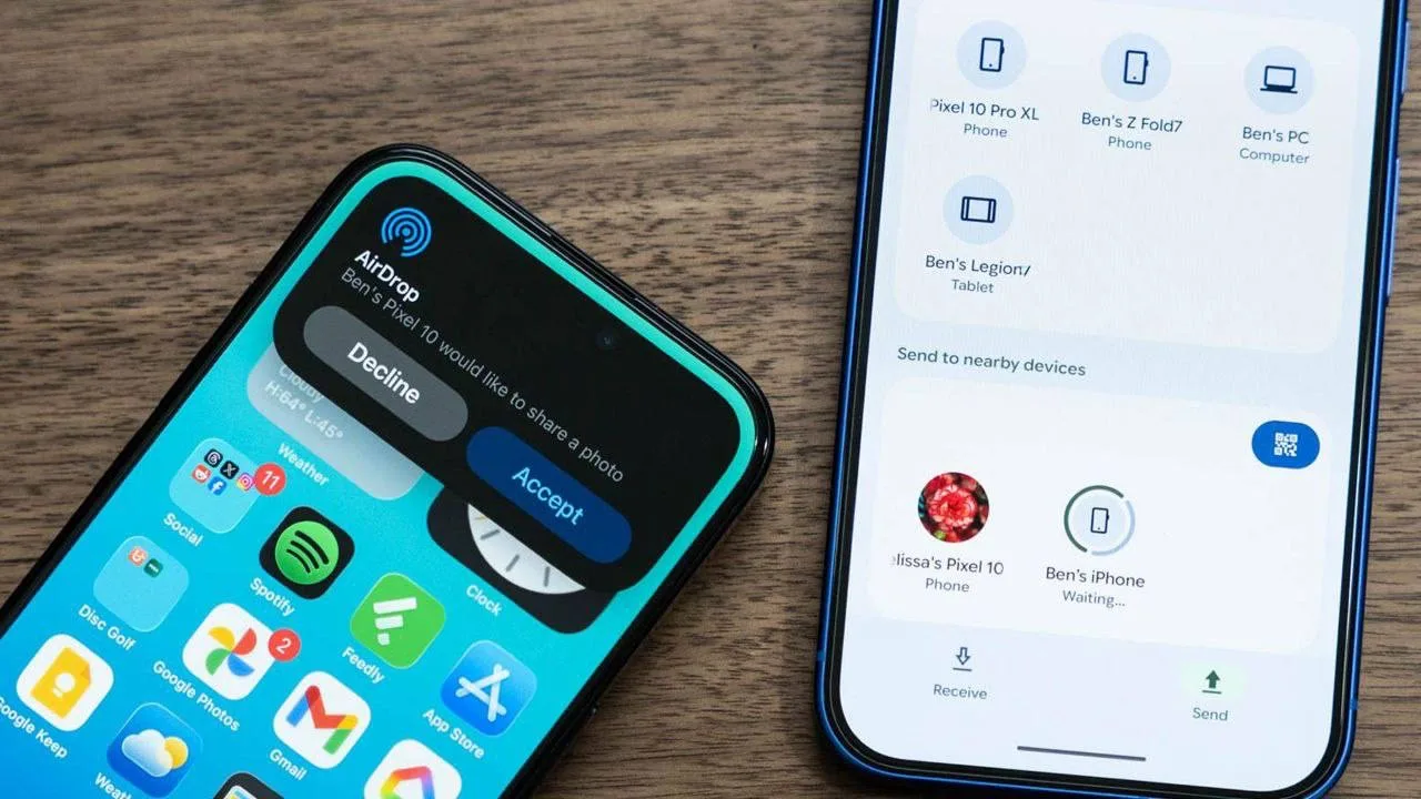 AirDrop появится у Pixel 10 и остальных Androidах — Qualcomm в X подтвердила поддержку ...
