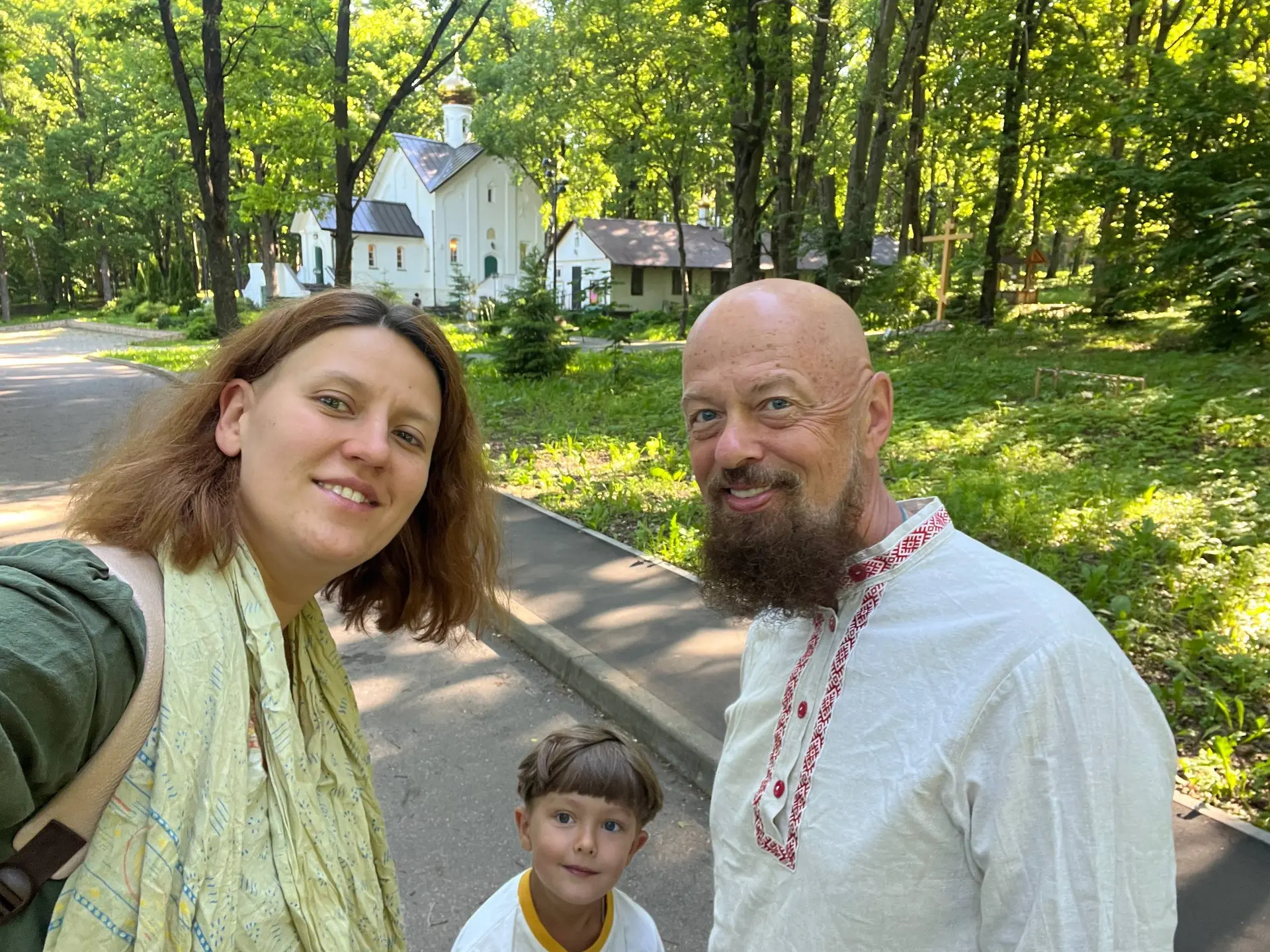 🌳Погуляли с утра в парке Наро-Фоминска и снова на практику - сегодня с большой группой...