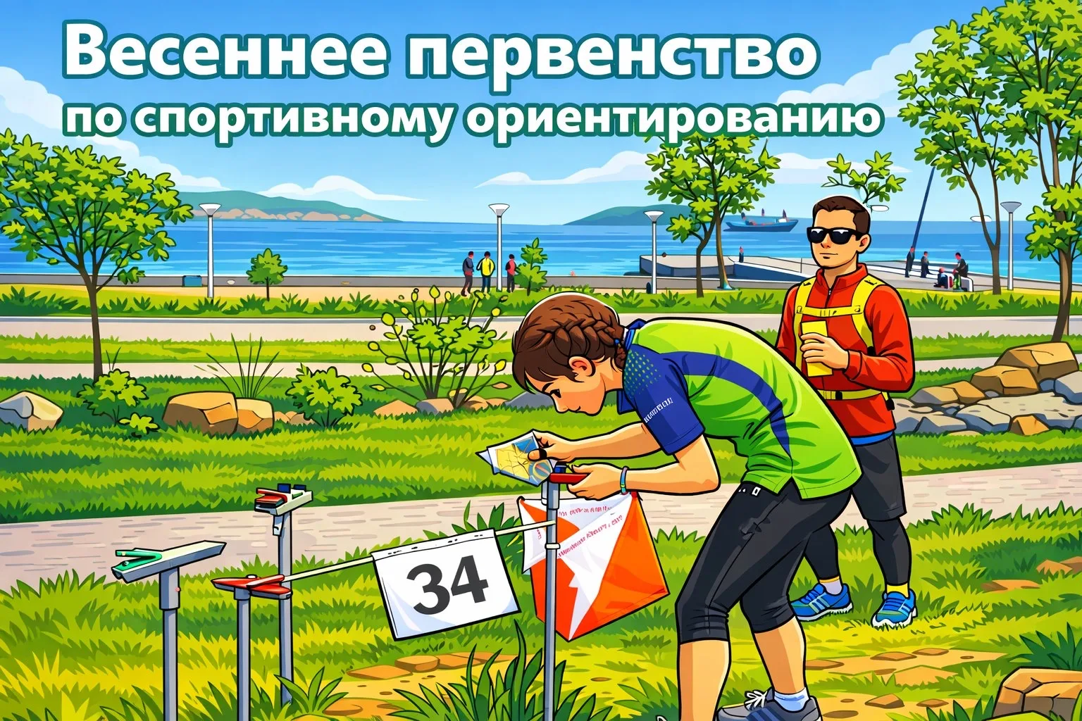 Весеннее первенство ДВФУ по спортивному ориентированию🔥